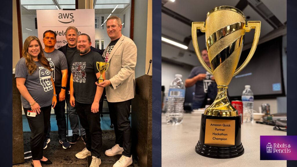 Robots & Pencils at AWS Amazon Quick Hackathon